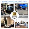 HD-011-A8K06 90-Degree Up Angled HDMI Male to HDMI 2.1 Female Adapter Coupler 8K 60Hz HDTV L-Shaped HD Video Output Extender Convertor