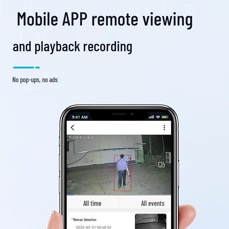 Cameră Tiantong Wireless 4G cu Viziune Nocturnă și Zoom cu Trafic Gratuit pe Viață pentru Securitatea Exterioară a Casei