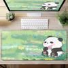 XXL Kawaii Panda HD Printing Mouse Pad Large Computer Office Game Table 400x900mm Mat Rubber carpet Anti-slip Keyboard Desk Pads