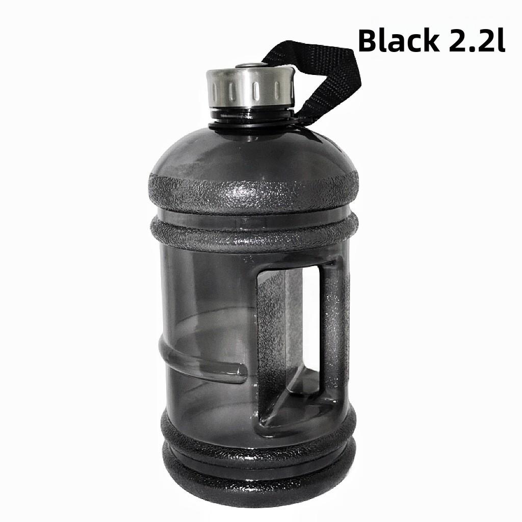 2.2L/73OZ Half Gallon Water Bottle Large Leak Proof Sports Ton Cup with Handle Plastic Drinking Water Container for Gym Outdoors