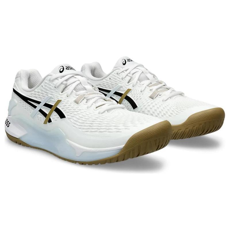 ASICS Gel Resolution 9 'White Black Gum' Sneakers 1041A453-100