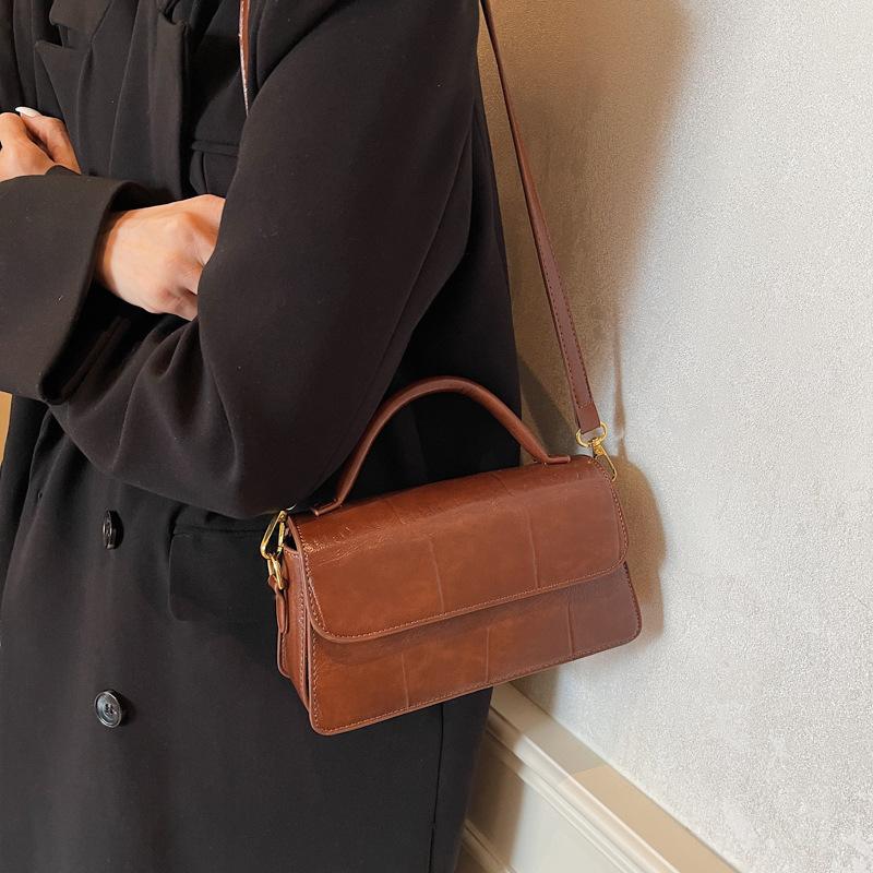 Small Bag Women's Bag New Fashion Shoulder Messenger Bag Portable Small Square Bag