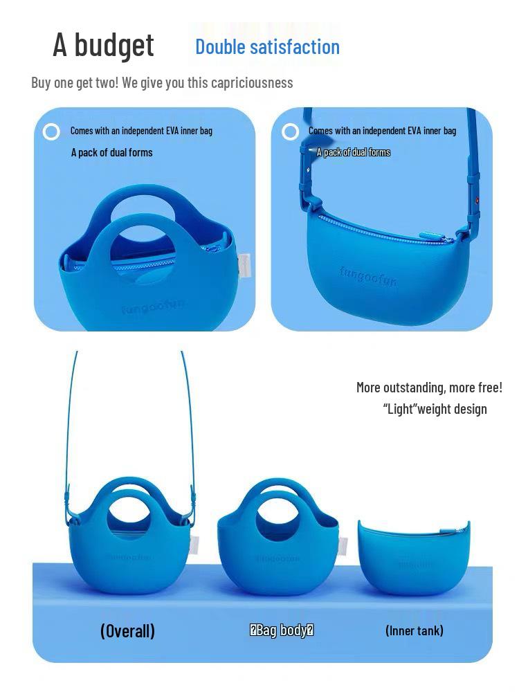 Fungoofun Van Gogh Design Mother-Child Crossbody Bag for Women – Versatile & Multifunctional