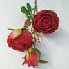 Silk Rose Realistic Floral Arrangement For Wedding And Home Gift Decoration