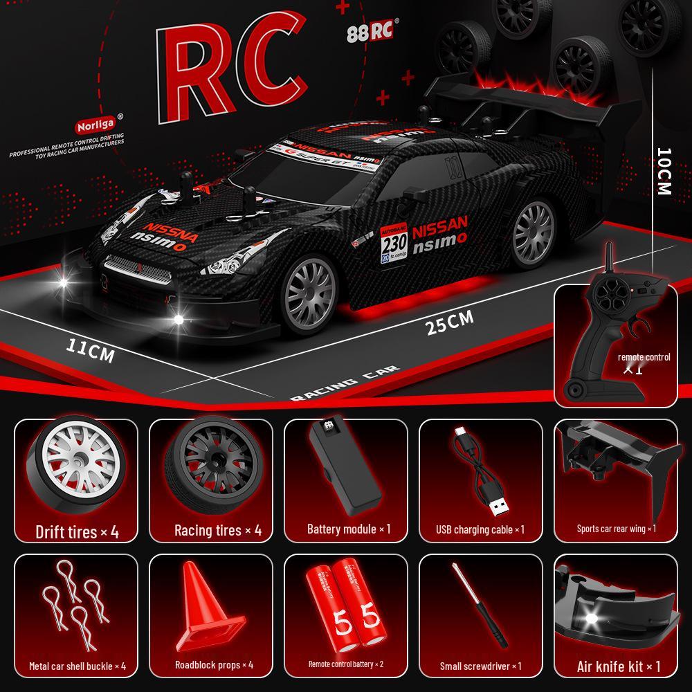 AE86 High-Speed 4WD RC Drift Racing Car - Professional Remote Control GTR Toy