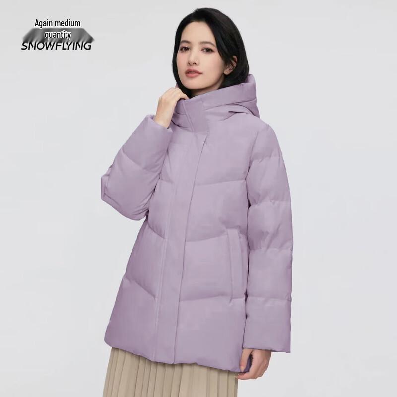 Женский короткий пуховик с капюшоном XueZhongFei XL