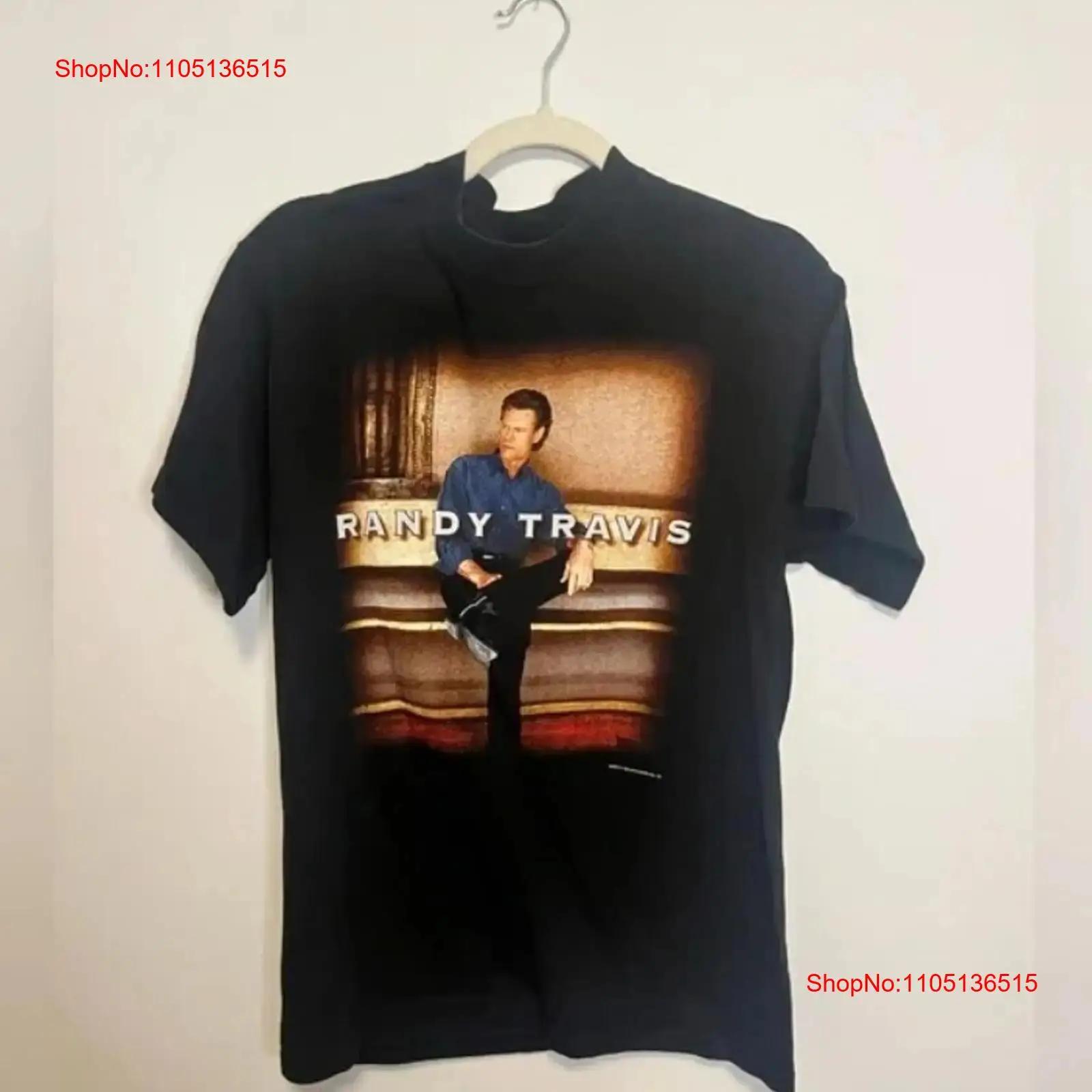 

Randy Travis Singer Country Music Vintage Black S 4XL T Shirt NL2861 vintage Washed Slightly Soft Stylish Comfortable Unisex 5XL різнокольоровий