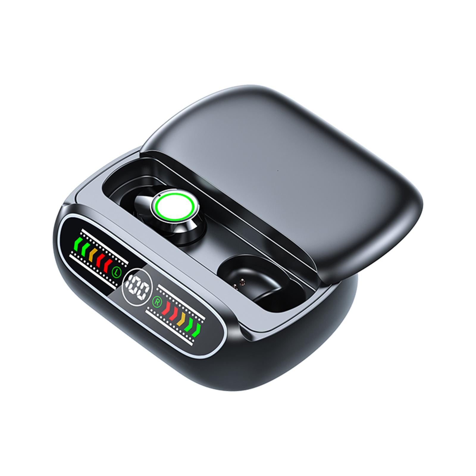 

BQ50 low energy consumption front digital display BT headset black
