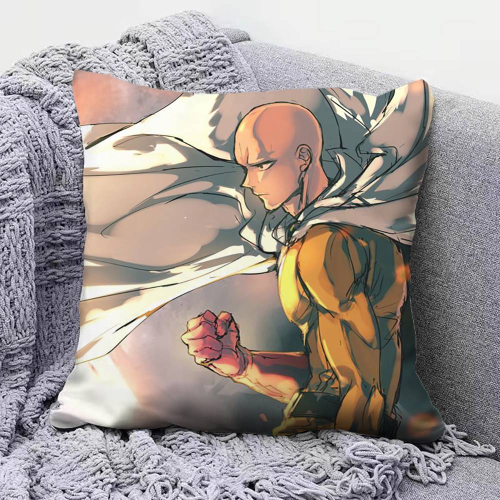Anime T-Tatsumaki One Punch Man Pillow Covers, Home Sofa Cushion Covers And Aecorative Custom