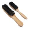 2 PCS Beard Brush Ergonomic Handle Mustache Straightening Beard Grooming Styling Brush for Men