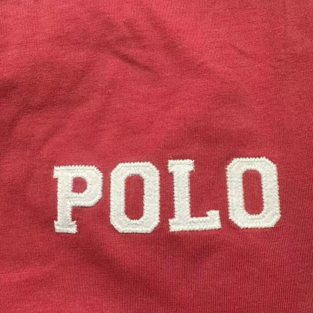 Polo Ralph Lauren Color Block Letter Crew Neck Short Sleeve T-Shirt Kids Tops 323971297-001