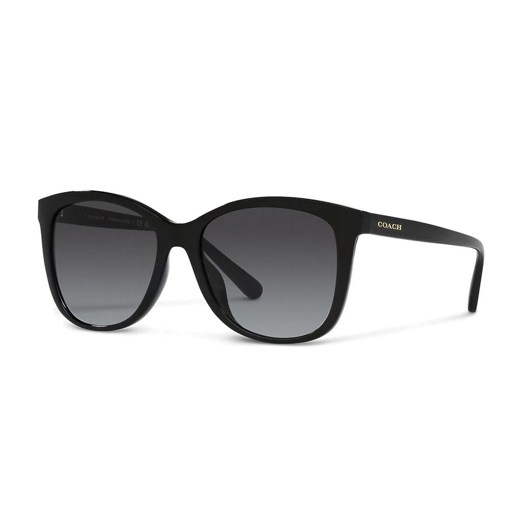 Coach Stylish Minimalist Casual Square Sunglasses Women sunglasses Black CH575-BLK