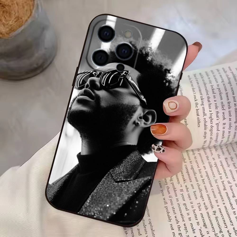 Music Producer T-The Weeknd Phone Case Silicone Soft For IPhone 17 16 15 14 13 12 11 X XR Plus Pro Max Plus