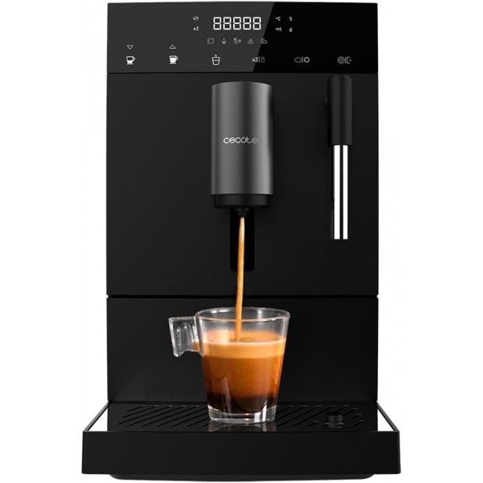 Cafetière Superautomatique - Cecotec - Cumbia Cremmaet Compact Steam - 1350W - 19 Bars - Thermoblock
