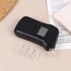 Digital Lcd Breath Alcohol Tester Portable Breathalyzer Detector For Drunk Driving Test With 5 Replaceable Mouthpieces