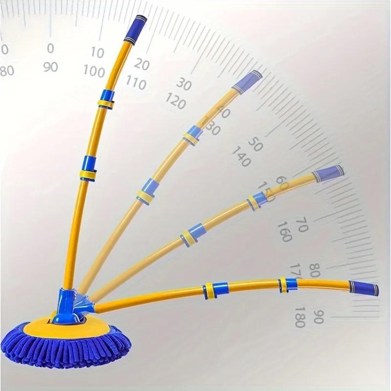 Car Cleaning Brush Detailing Adjustable Super Absorbent Car Wash Brush Telescoping Long Handle Cleaning Mop Car Accessories