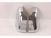 Fits 2012-2016 RANGER-ABS Electroplated Rearview Mirror Cover With Hole - Decorative Part