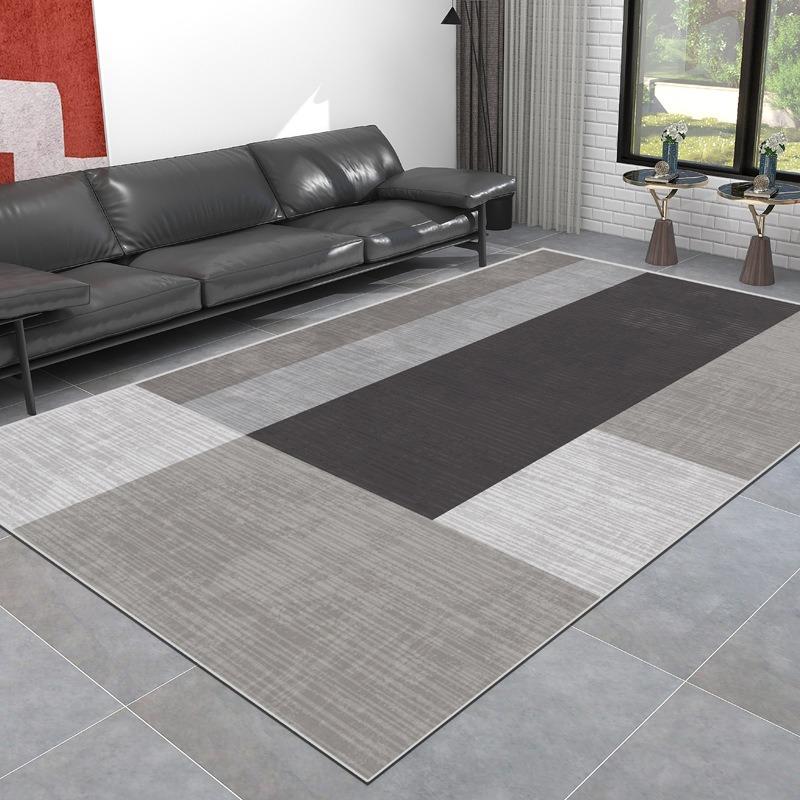 Modern Simple Design Printing Carpet for Bedroom Living Room Decor Home Hotel Entrance Doormats Kitchen Lounge Washable Area Rug