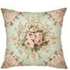 1/4pcs Floral Patterned Pillowcases with Vintage Design Sofa cushion cover home bedroom room decoration