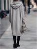 Women's Autumn & Winter Long Sleeve Plush Hooded Coat