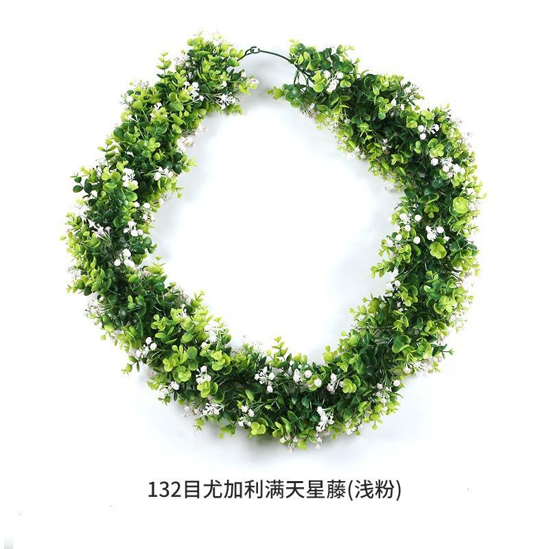 Hotel Wedding Photo Simulation Wreath Storefront Decoration Simulation Plant Door Decoration Pendant Green Plants