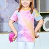 Cute Short Sleeved Shirt Cartoon Print Girls Children Soft Comfortable T-Shirts Girls