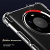 Huawei Mate40Pro Phone Case, Full Protection Shockproof TPU Airbag Soft Case/Protective Cover, Transparent, 6.76 Inches