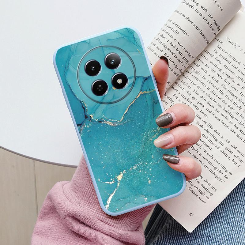 Luxury Case For Redmi 14C 4G 14R 5G A4 Note 14 Pro 5G Poco C75 Fundas Marble Art Pattern Soft TPU Protection Cover Shockproof