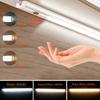 1PC USB LED Under Cabinet Light Bar Smart Lamp 5V Hand Sweep Sensor Lights Closet Wardrobe Bedroom Kitchen Light 3 Colors Changeable
