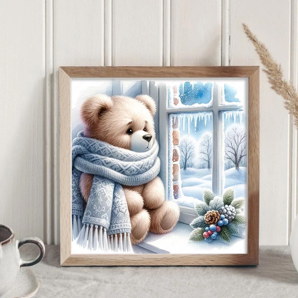 Cartone Animato Ricamo Completo Filo Eco-cotone Kit Punto Croce Stampato 11CT Opera d'Arte