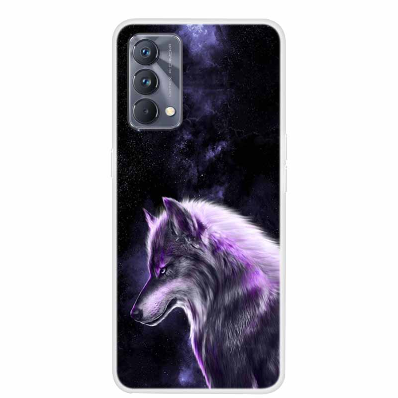 For Realme GT Master Edition Case Animal Soft Silicone TPU Phone Cover Case for Realme GT Explorer Master Edition Fruit Coque