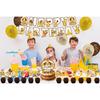 Banana Birthday Decorations Fruit Banana Party Decorations Includes Banana Happy Birthday Banner Cake Topper Cupcake Toppers Balloons for Banana