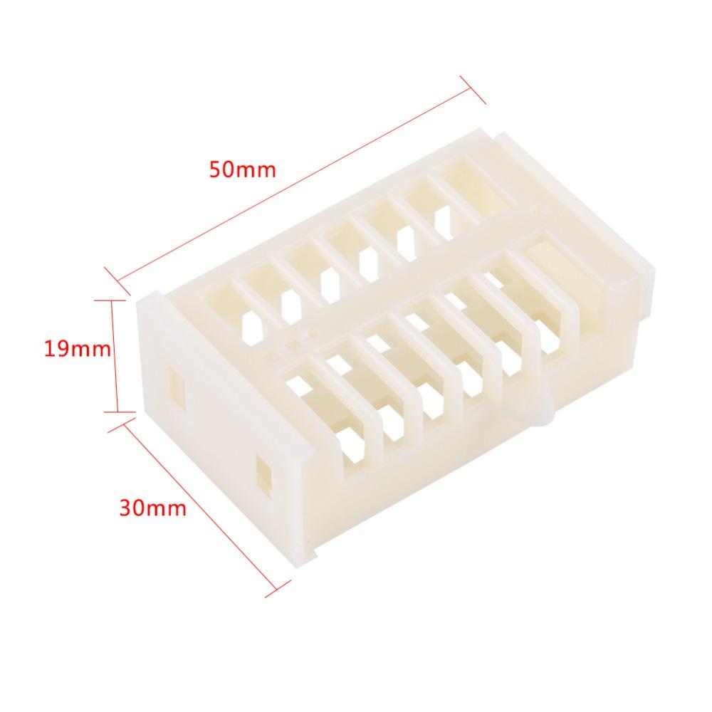 10pcs 50x30x19mm(1.97x1.18x0.75in) Beekeeping Tools Plastic Bee Queen Cage Plastic Cage  Apiary Use