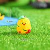 High-End Resin Micro Landscape Chicken Ornaments