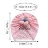 Lovely Flower Baby Hat Elastic Newborn Indian Cap Hollow Breathable Turban Baby Girls Hats Beanies Kids Infant Hair Accessories