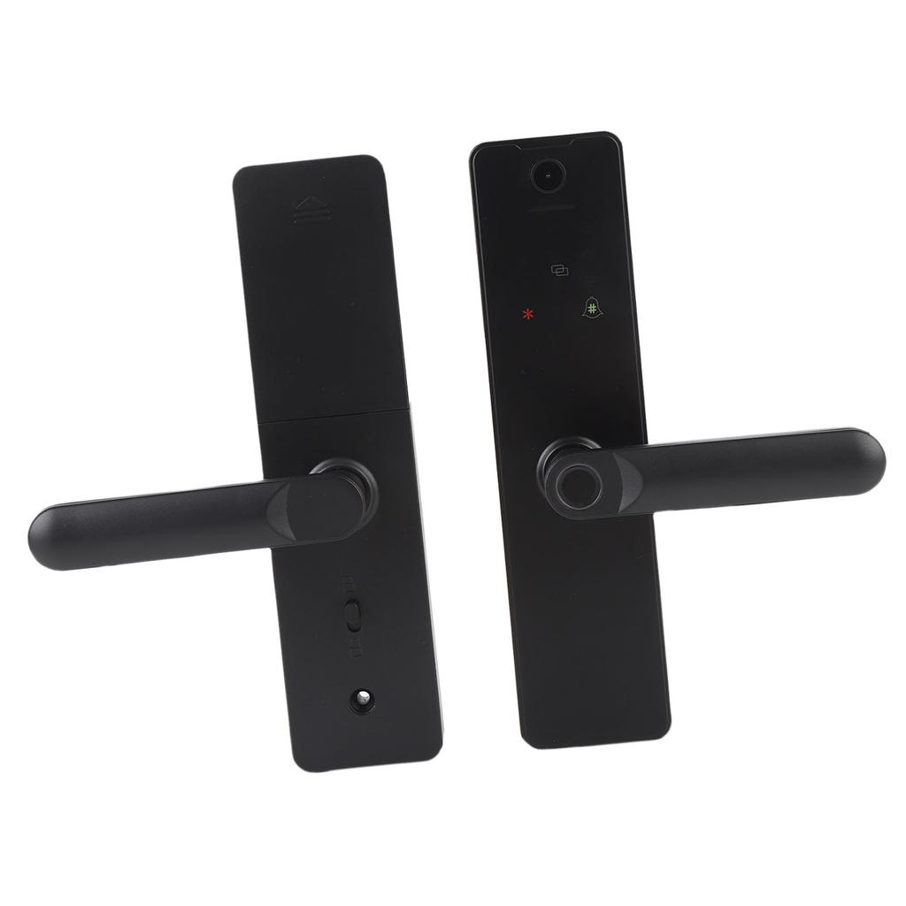 Smart Door Lock with HD Camera 6 In 1 Password IC Card Key APP Unlock Keypad Fingerprint Door Lock