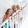 Jexine 3 Pieces Cherry Garland Decor Summer Cherries Party Decoration Pom Pom Felt Bunting Banner 6.6 Ft Colorful DIY Fruit Hanging Ornaments for