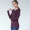 Ultra-Soft Modal Maternity Top Long Sleeve Nursing Sleepwear Pregnant Women Plus Size