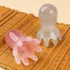 Extended Ergonomic Octopus Head Resin Gua Sha Massager Portable Face Body Scalp Pressure Point Tool Spa Quality Home Travel Use