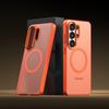 For Samsung Galaxy S26 Ultra S26 Plus For Magsafe Matte Translucent Phone Case Magnetic Wireless Charging Shockproof Clear Cover