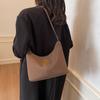 Simple retro underarm bag women's 2025 new winter shoulder messenger bag high-end sense work commuter tote bag