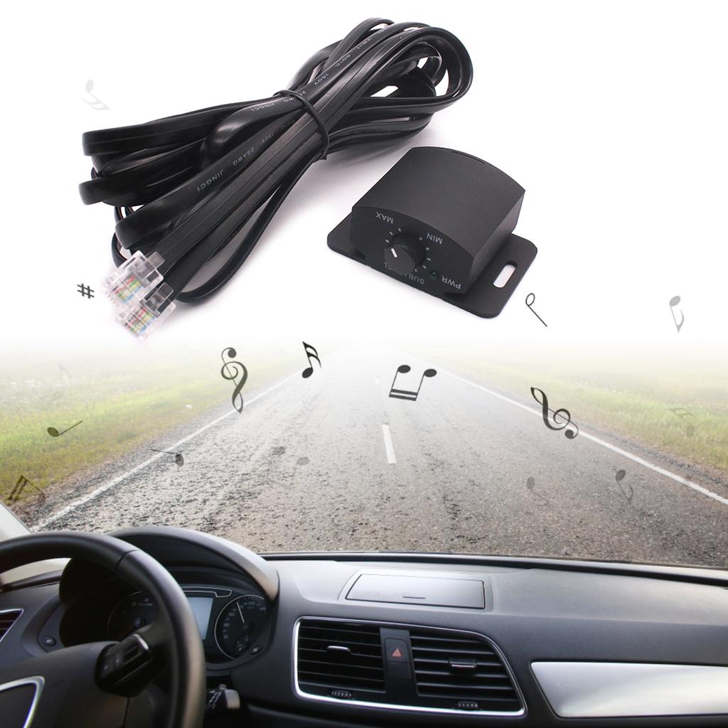 Amplifier Universal Bass Volumes Knob Line Level Control Remote Amplifier Tuner Controller Subwoofer Remote Volumes Adju