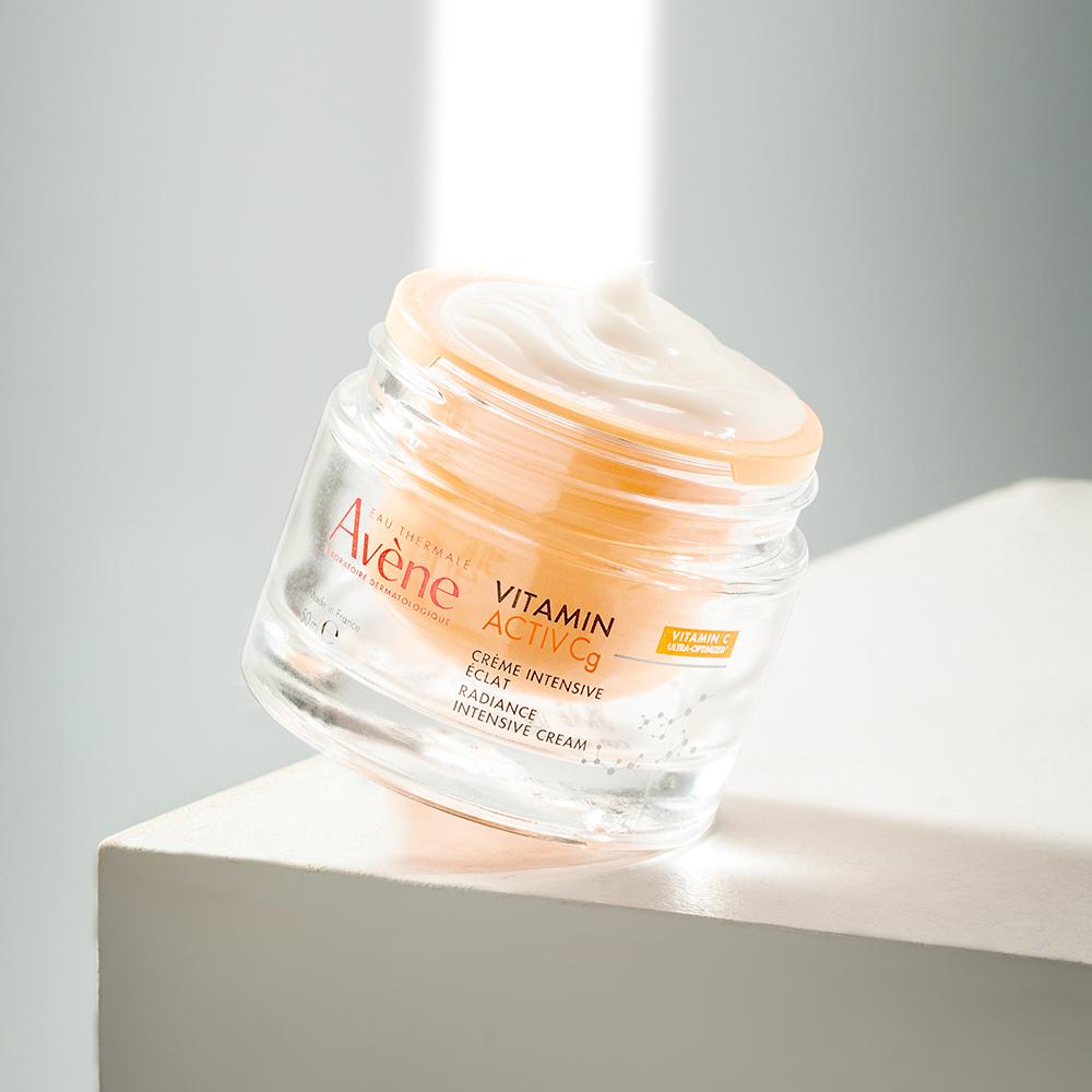 [Avene] Vitamin Active Cg Anti-Aging Brightening Cream 50ml + Serum 10ml Gift