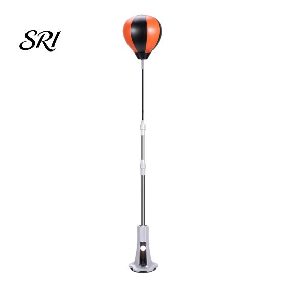 Punching Bag with Stand Height Adjustable Boxing Reaction Speed Training Ball Professional Indoor Vertical Kids Adults Home Gym Fitness Equipment A