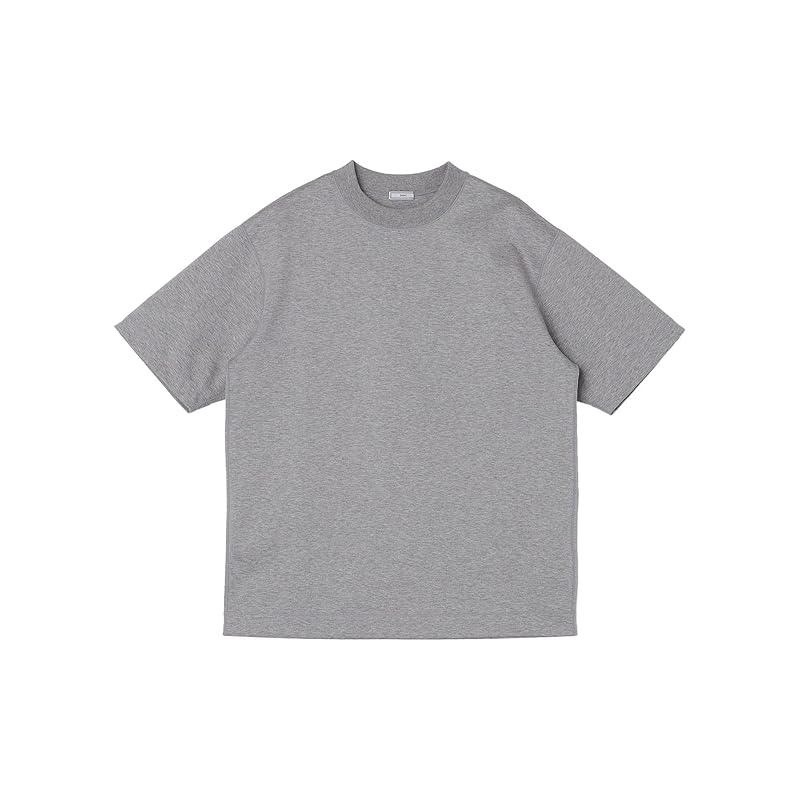 

[Ships] CC T-shirt crew neck high gauge Cardboard knit T-shirt light men s 112115395 gray M