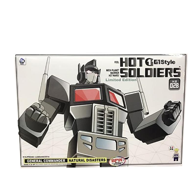 Transformation Action Figure Toy Op Commander Dark Black Version Model 12cm Abs Ko Mpp10b Deformation Car Robot Figma