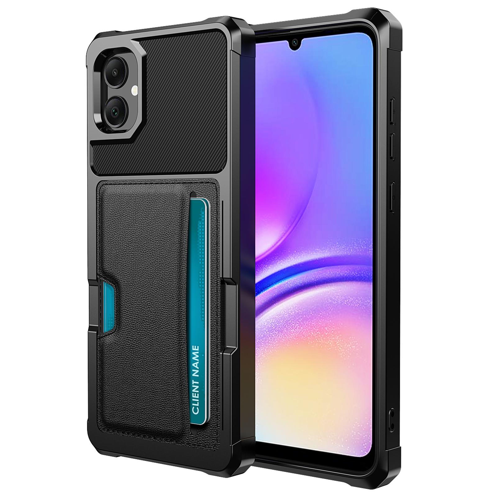 

Для Samsung Galaxy A05 4G Чохол з тримачем для карт ZM02 Протиударний PU+TPU чохол A