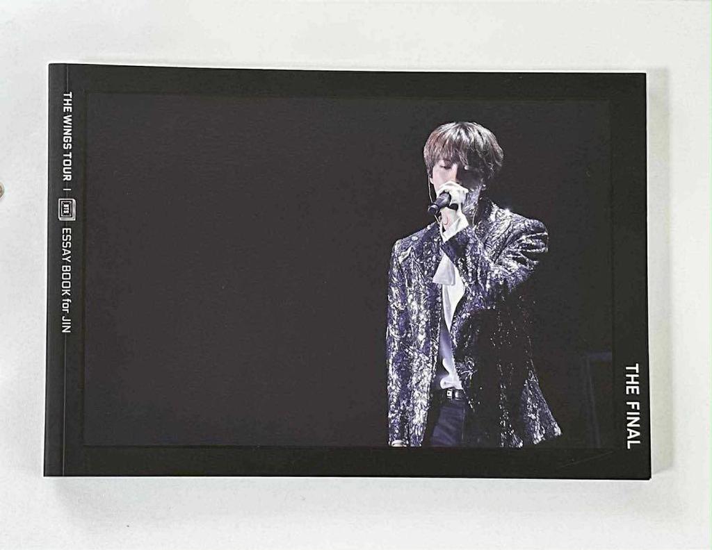 [USED] WINGS TOUR FINAL Official Essay Book Seokjin JIN
