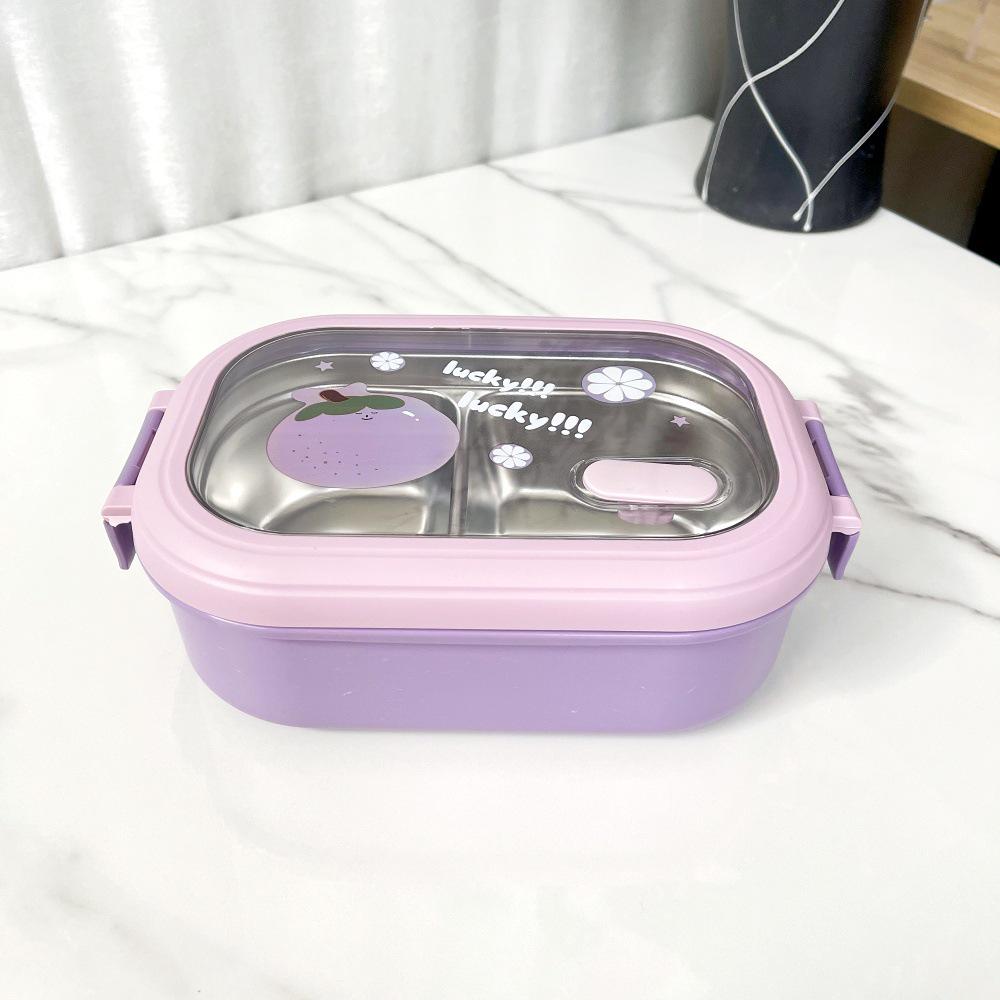 

High-Value Insulated Bento Lunch Box with Divided Compartments – Portable for Students and Office Workers