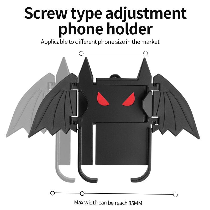 TIEQI Aluminium Alloy Mobile Phone Holder Bike Motorcycle Cell Phone Holder Motorcycle Accessories